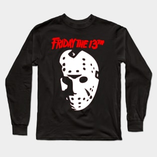 Friday the 13th Jason's Mask Long Sleeve T-Shirt